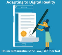 Documents Notarized Online Must be Accepted