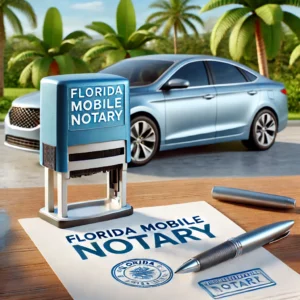 South Florida mobile notary service